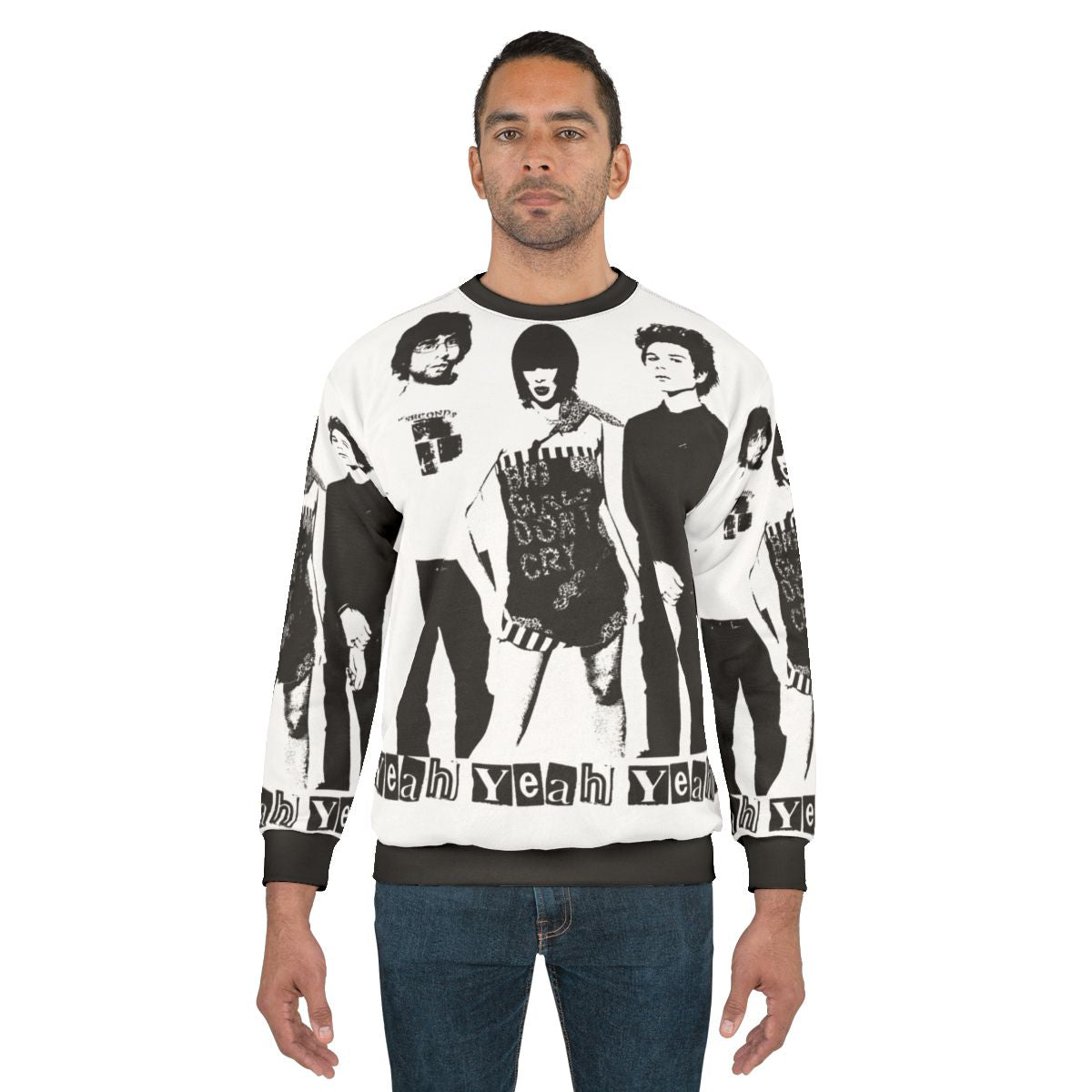 Yeah Yeah Yeahs Band Sweatshirt - 2000s Alternative Music Merchandise