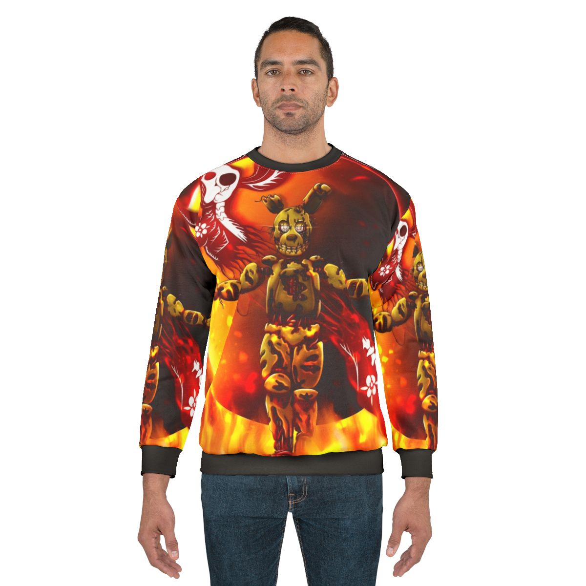 Year of the Rabbit Springtrap FNAF Sweatshirt