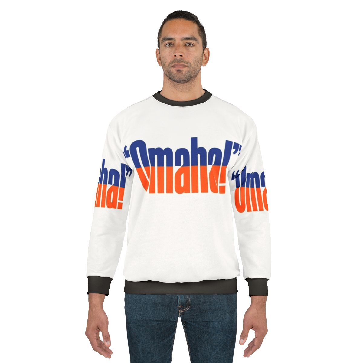 Yell Sweatshirt featuring the Denver Broncos and Peyton Manning