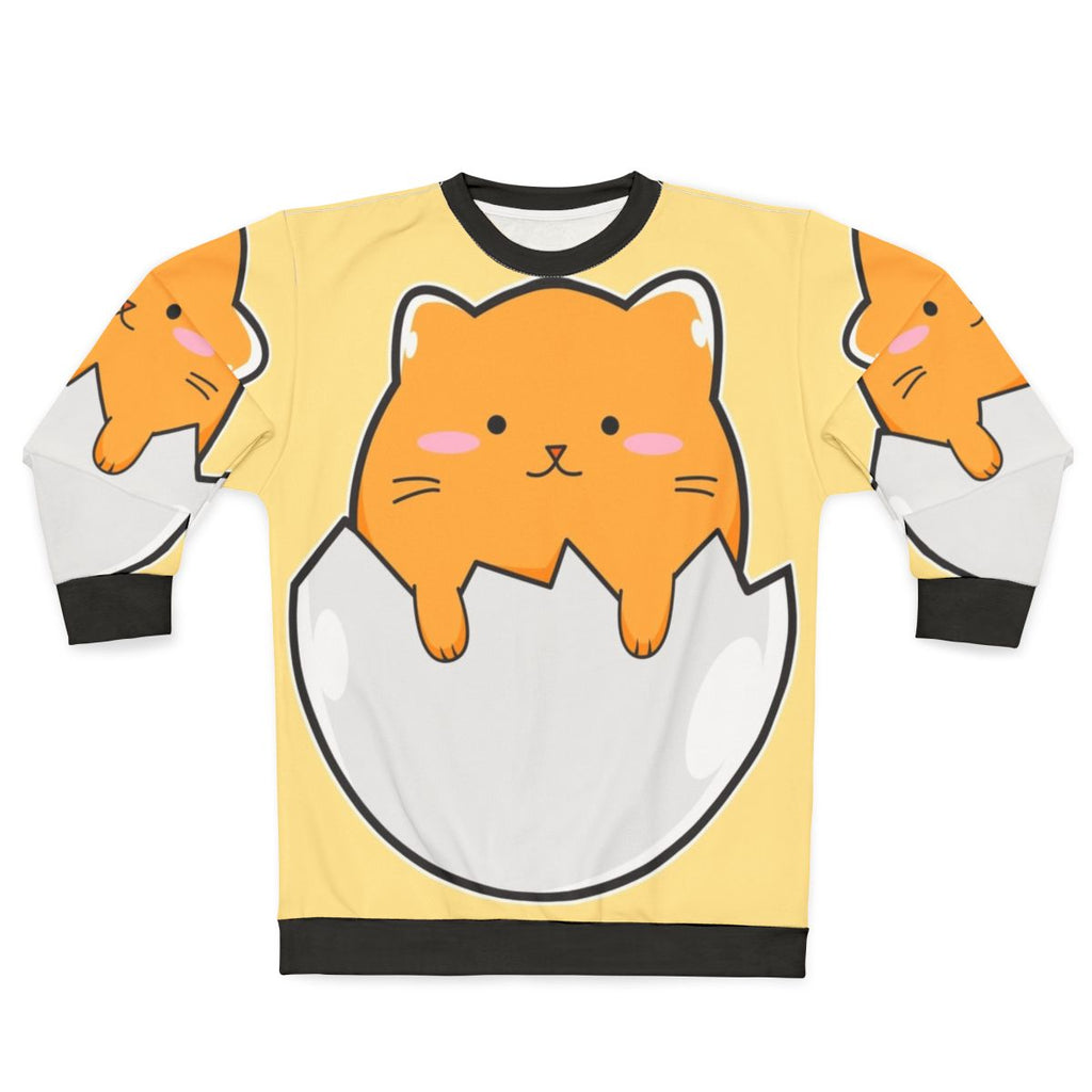 Yellow Cat Sweatshirt
