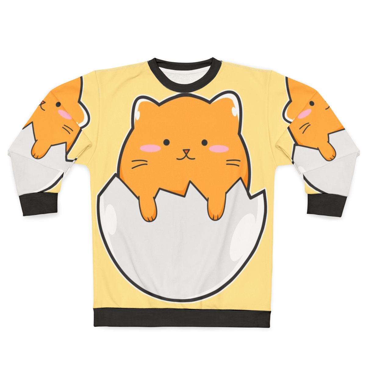 Yellow Cat Sweatshirt