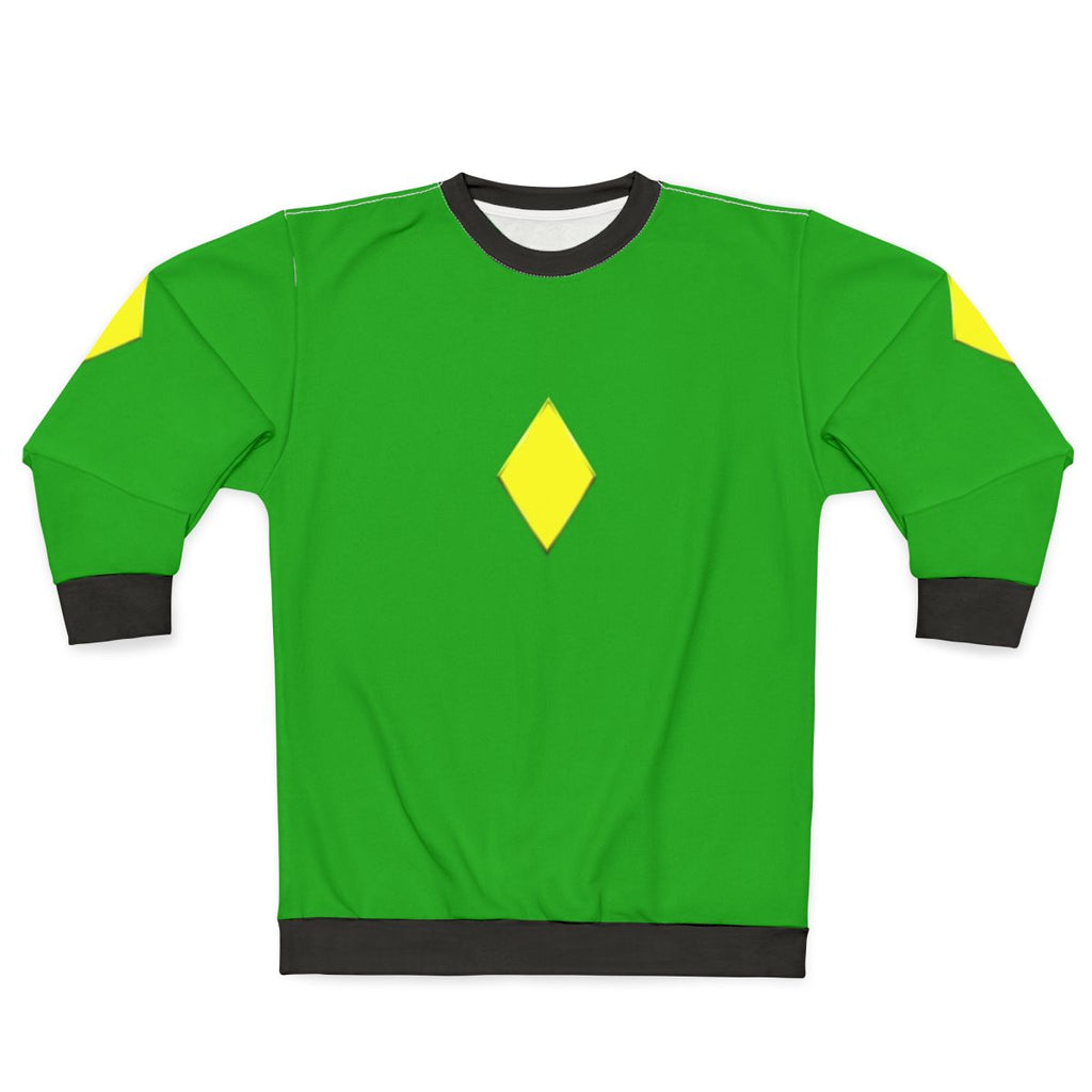 Yellow diamond superhero sweatshirt