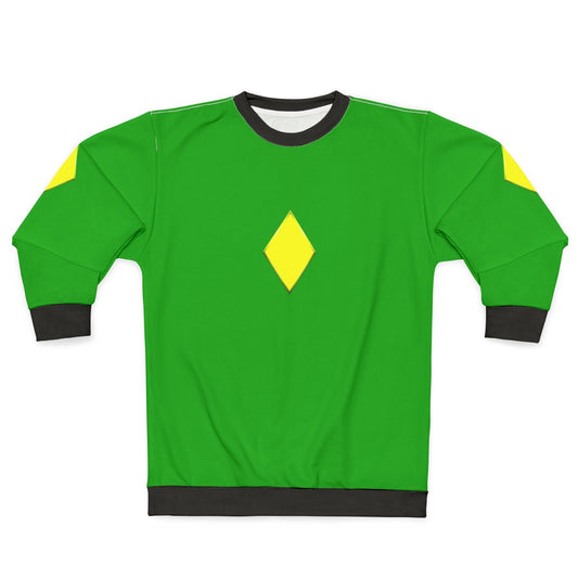 Yellow diamond superhero sweatshirt