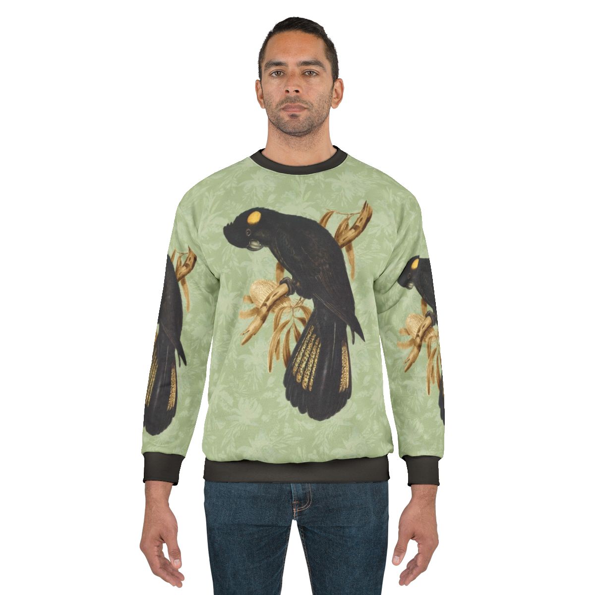Yellow Tailed Black Cockatoo Sweatshirt