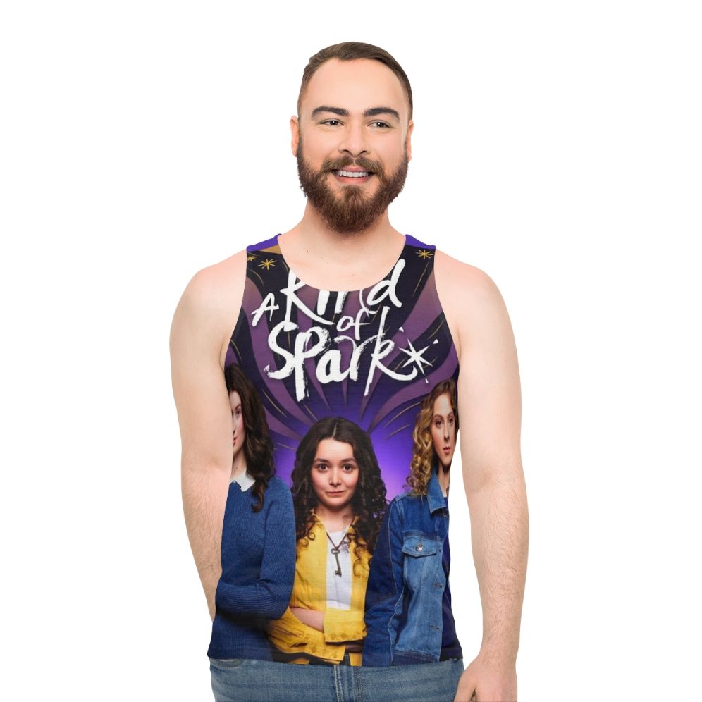 Unisex 'A Kind of Spark' neurodivergent tank top