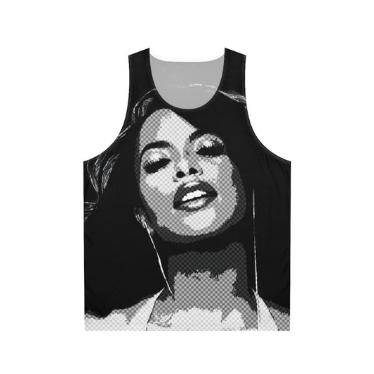 Aaliyah Vintage Graphic Unisex Tank Top