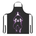 Aang-inspired apron featuring the Avatar's iconic air element symbol and meditation pose