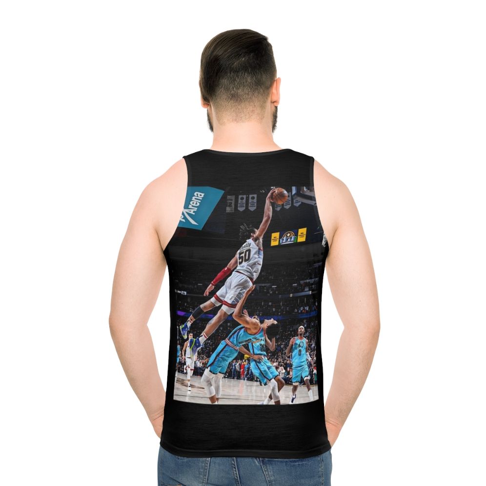 Aaron Gordon slam dunk fanart unisex tank top