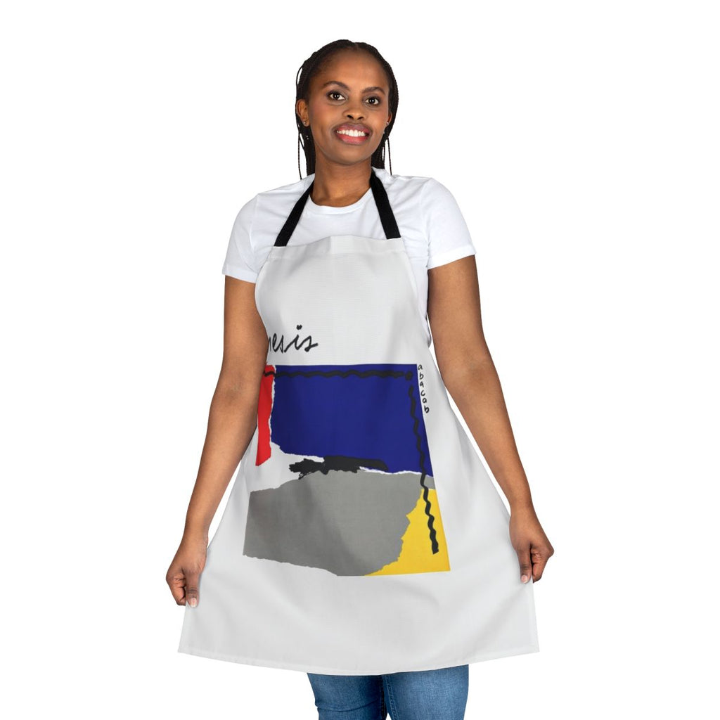 Abacab-Inspired Music Apron with Genesis Band and Album Artwork