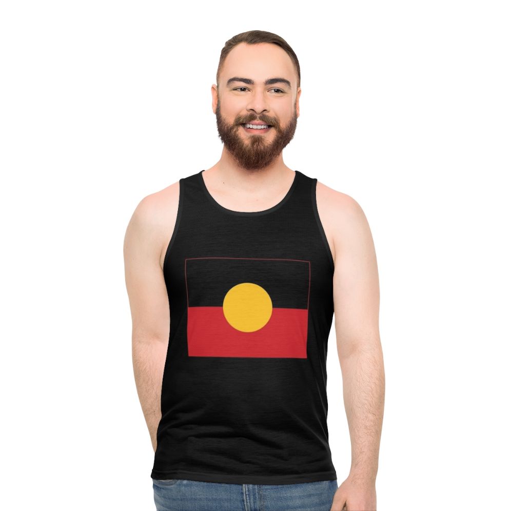 Aboriginal Flag Unisex Tank Top