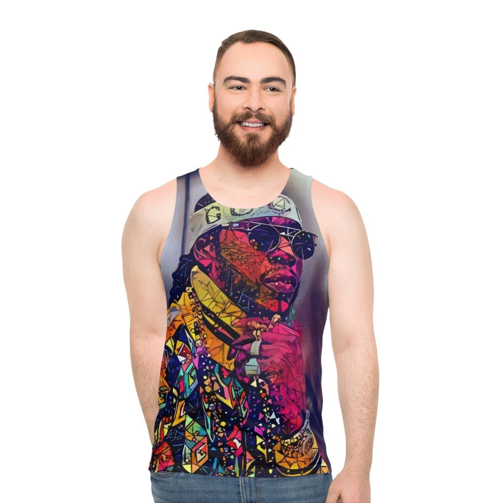 Abstract 2 Chainz Unisex Tank Top