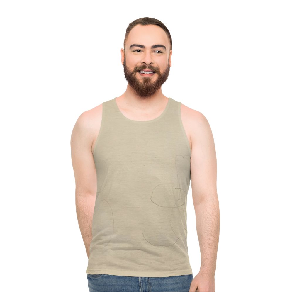 Abstract Expressionist Unisex Tank Top
