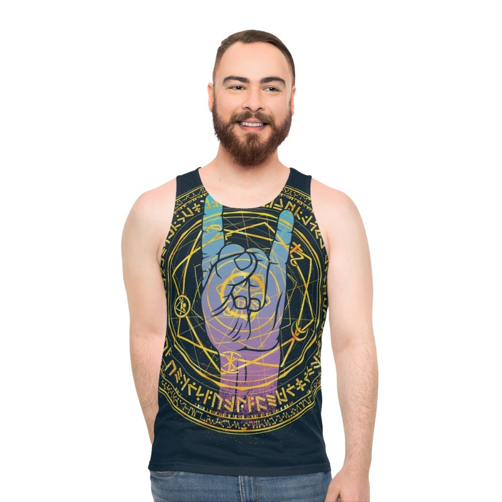 Abstract Marvel Sorcerer Supreme Unisex Tank Top