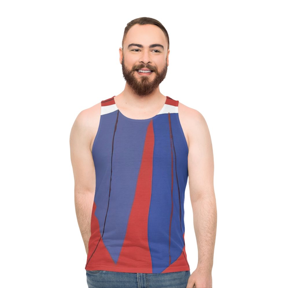 Abstract Art Unisex Tank Top featuring Ray Parker Artwork