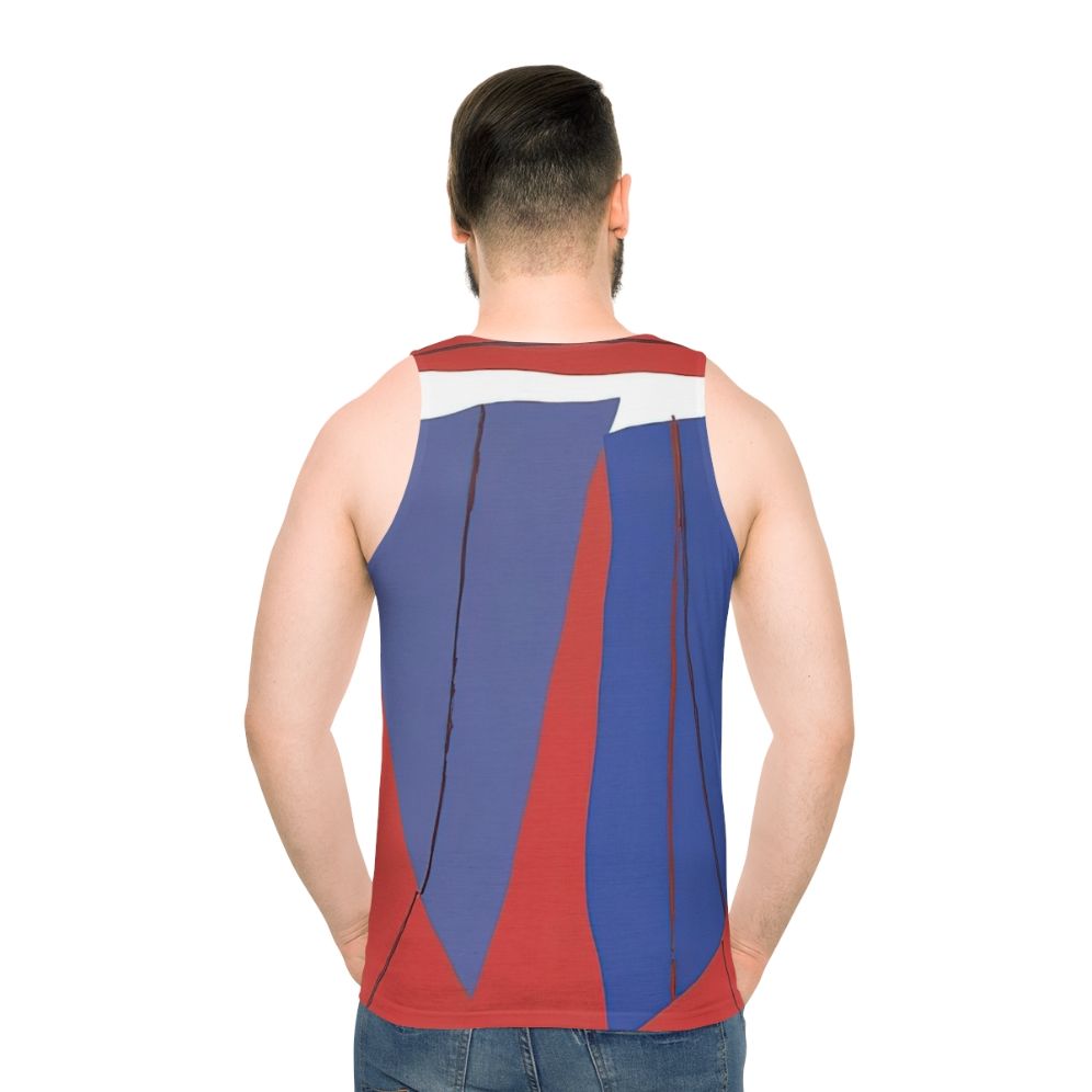 Abstract Art Unisex Tank Top featuring Ray Parker Artwork
