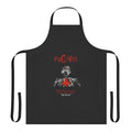 Abstract sculpture head design apron, inspired by the chaos of the COVID-19 pandemic