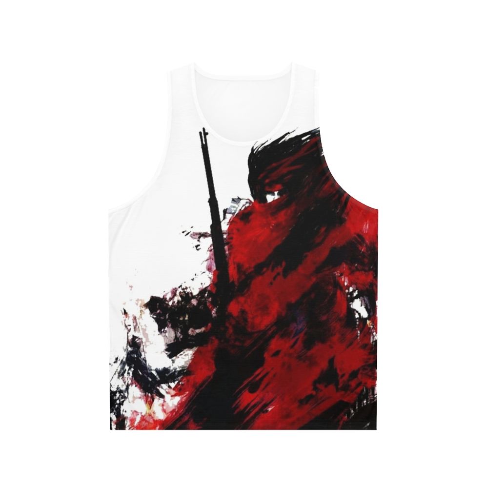 Abstract Valentine Unisex Tank Top