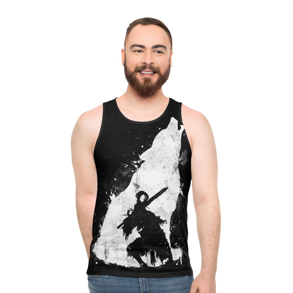 Abyss Warrior Dark Souls Inspired Unisex Tank Top