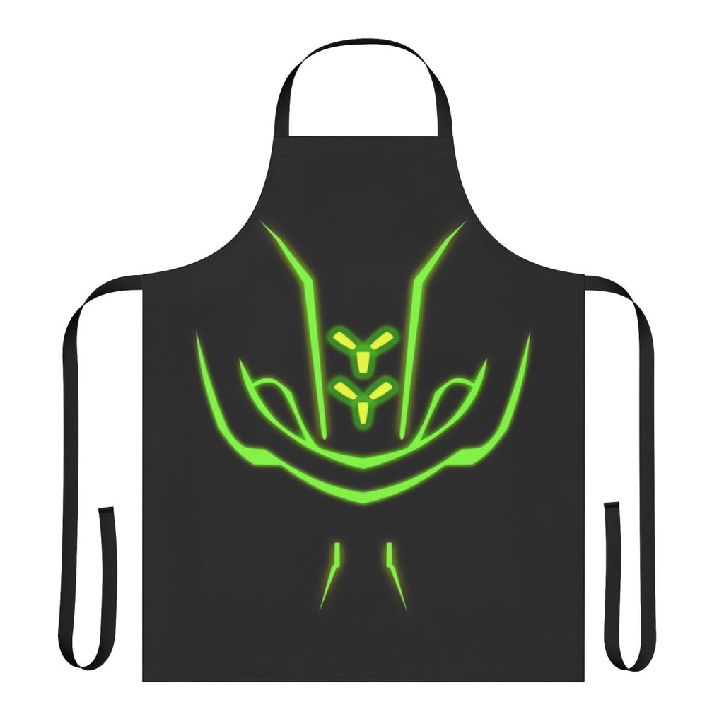 Acceleracers-inspired apron featuring Gelorum's iconic logo