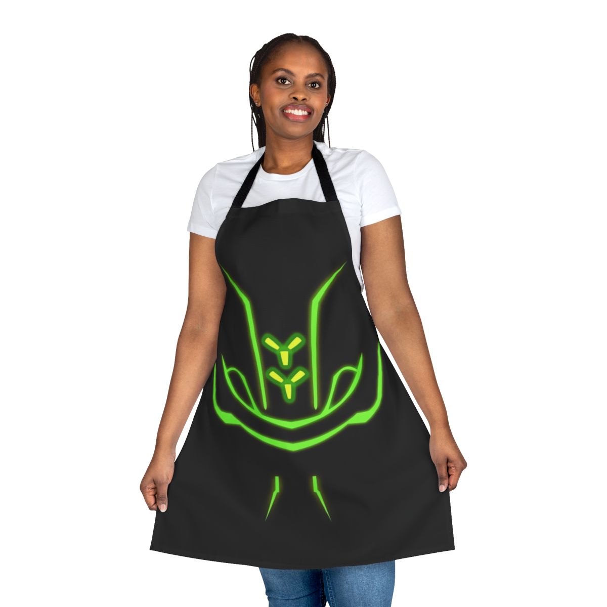 Acceleracers-inspired apron featuring Gelorum's iconic logo