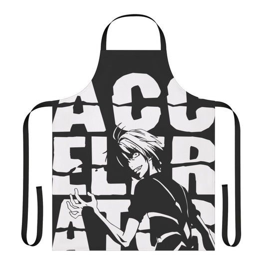Accelerator-Inspired Apron with Anime, Manga, and Pop Culture Designs