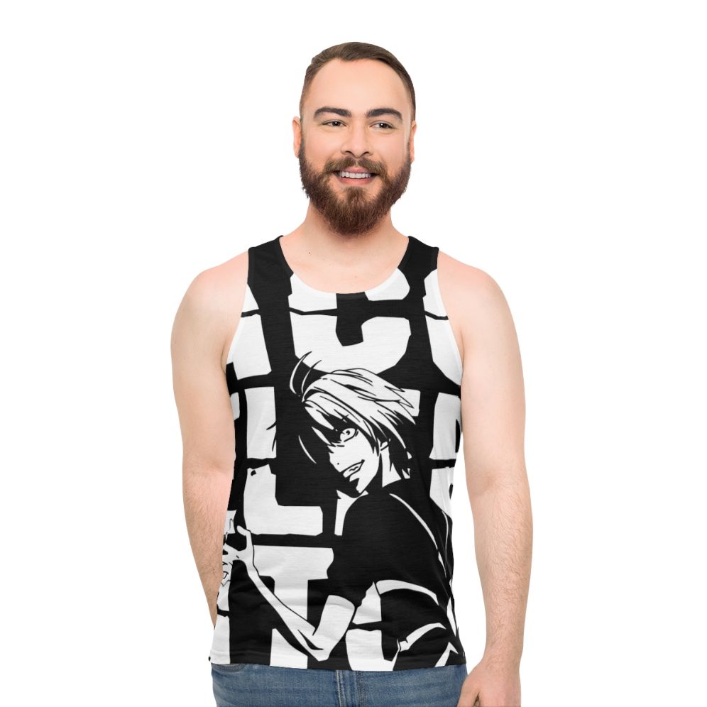 Accelerator Unisex Anime & Manga Tank Top