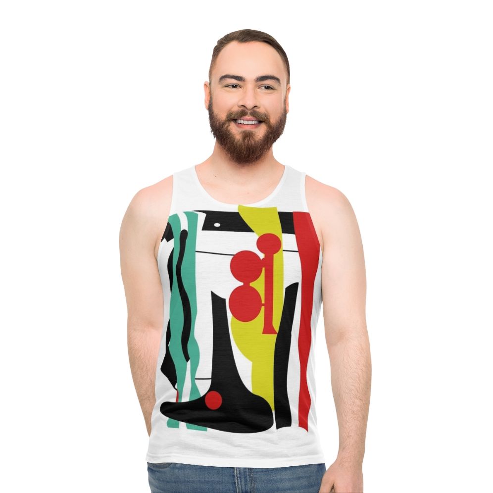 Ace Silver Nemesis Retro Unisex Tank Top