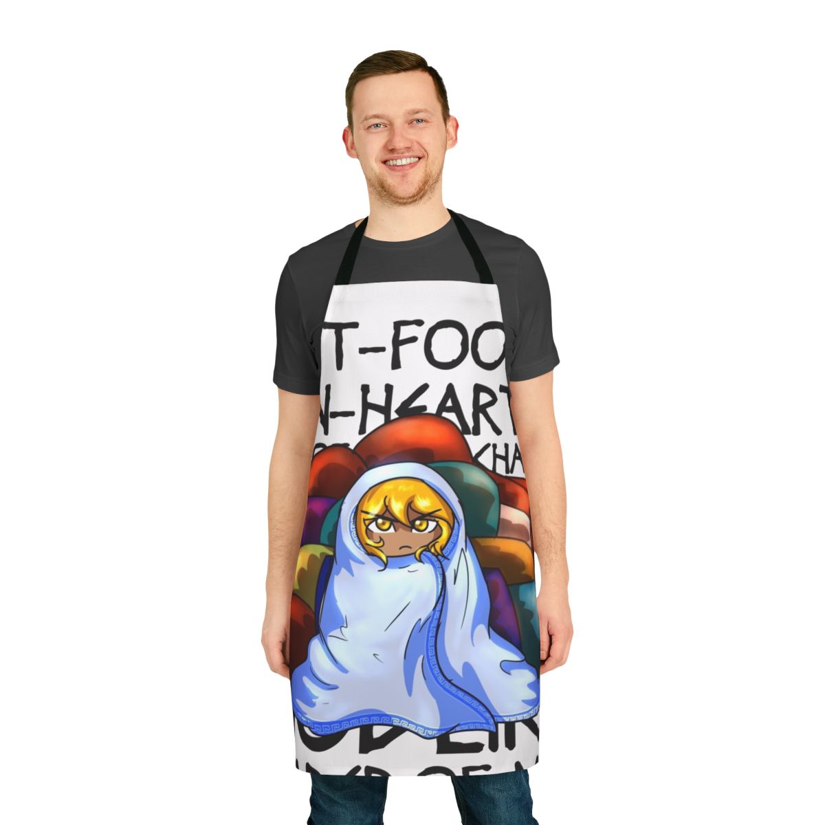 Achilles Epithets Cooking Apron featuring Greek mythology designs