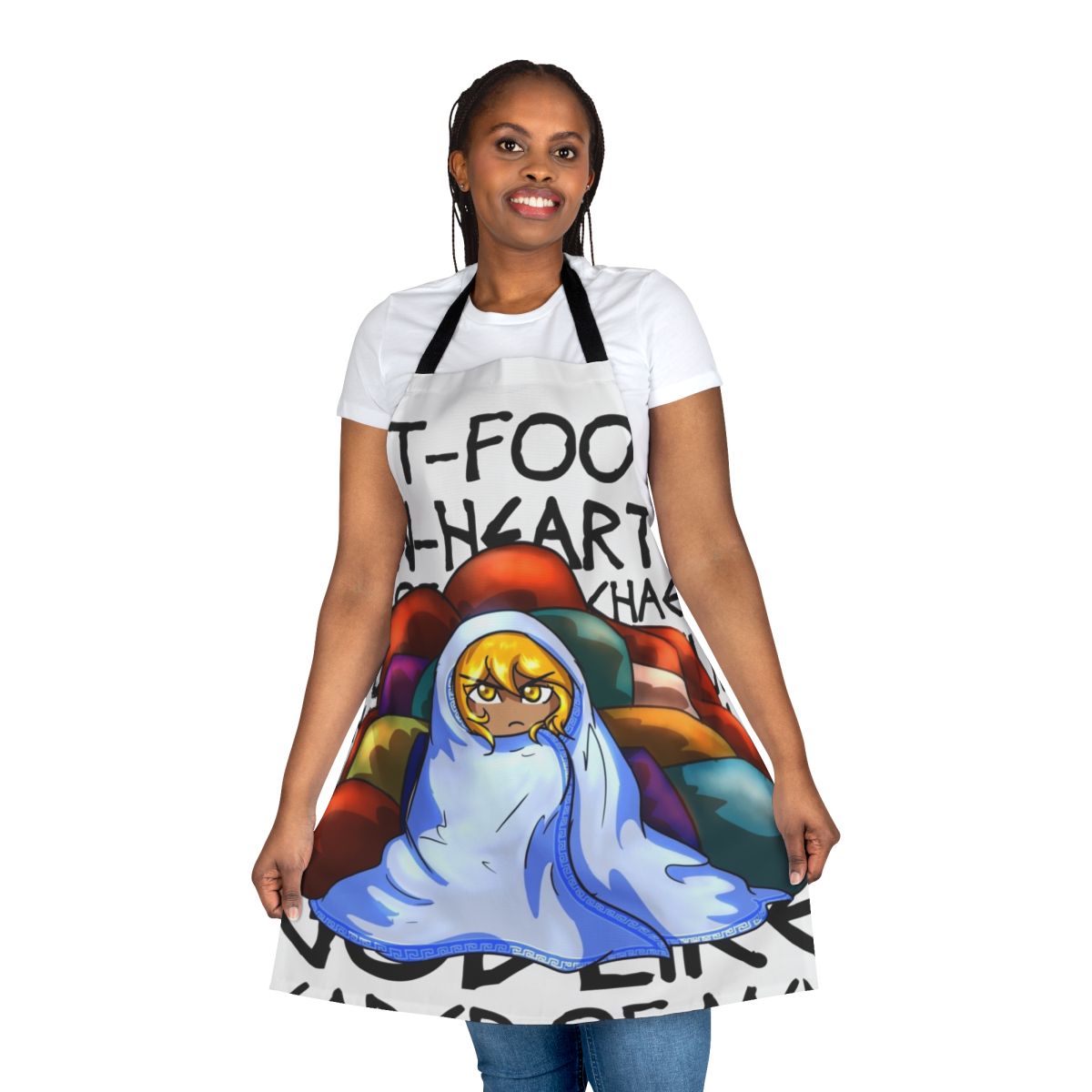 Achilles Epithets Cooking Apron featuring Greek mythology designs