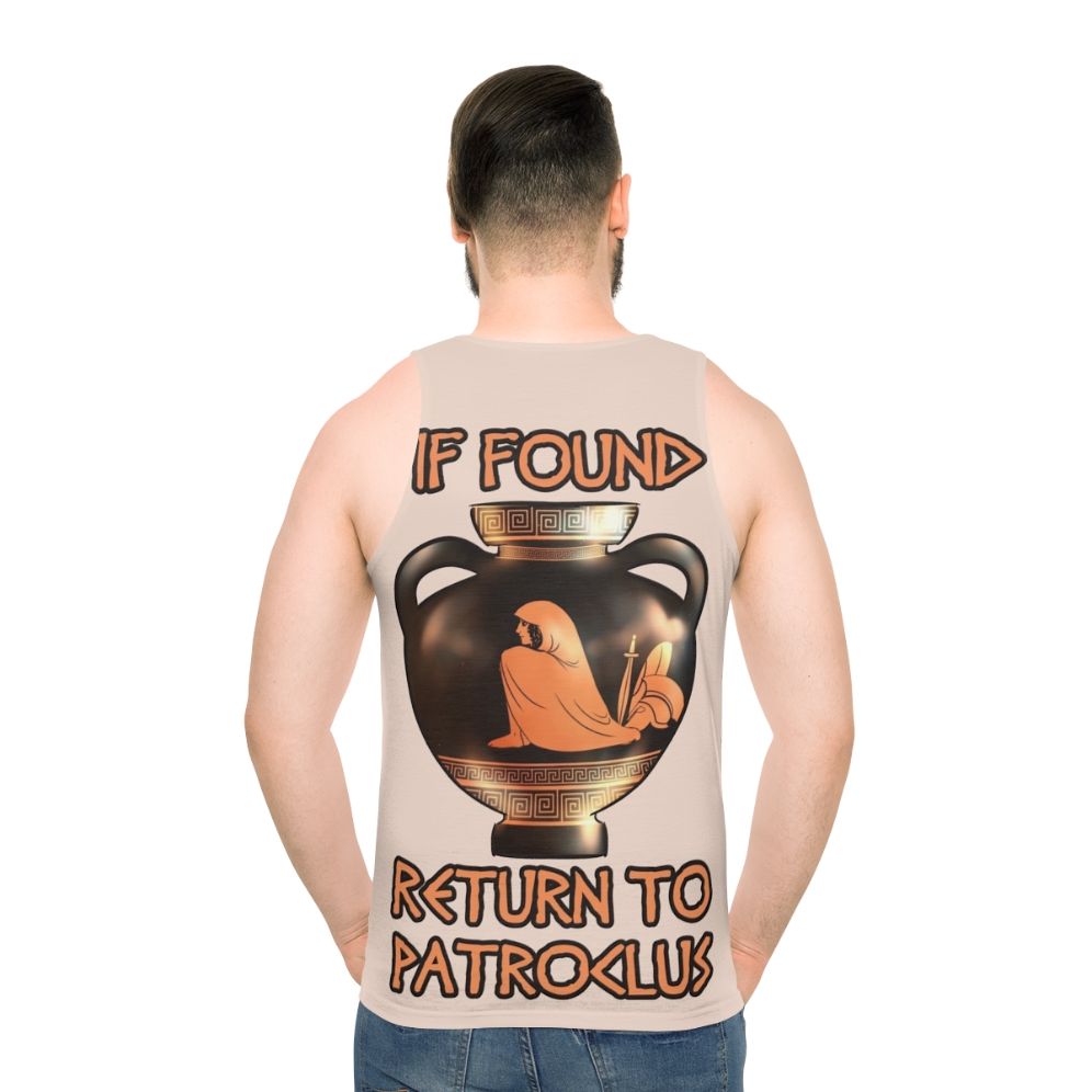 Achilles and Patroclus Greek Mythology Unisex Tank Top