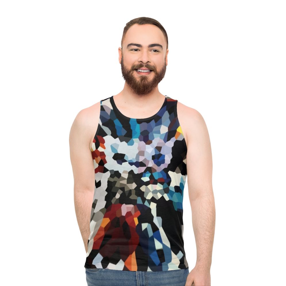 U2 Achtung Baby Squares Unisex Tank Top