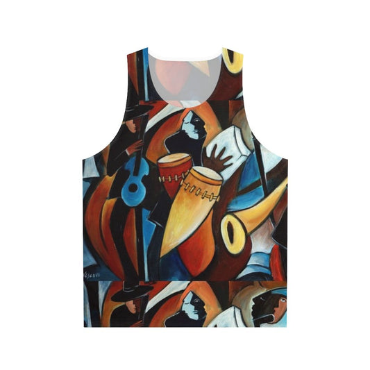 Acrylic Unisex Jazz Tank Top
