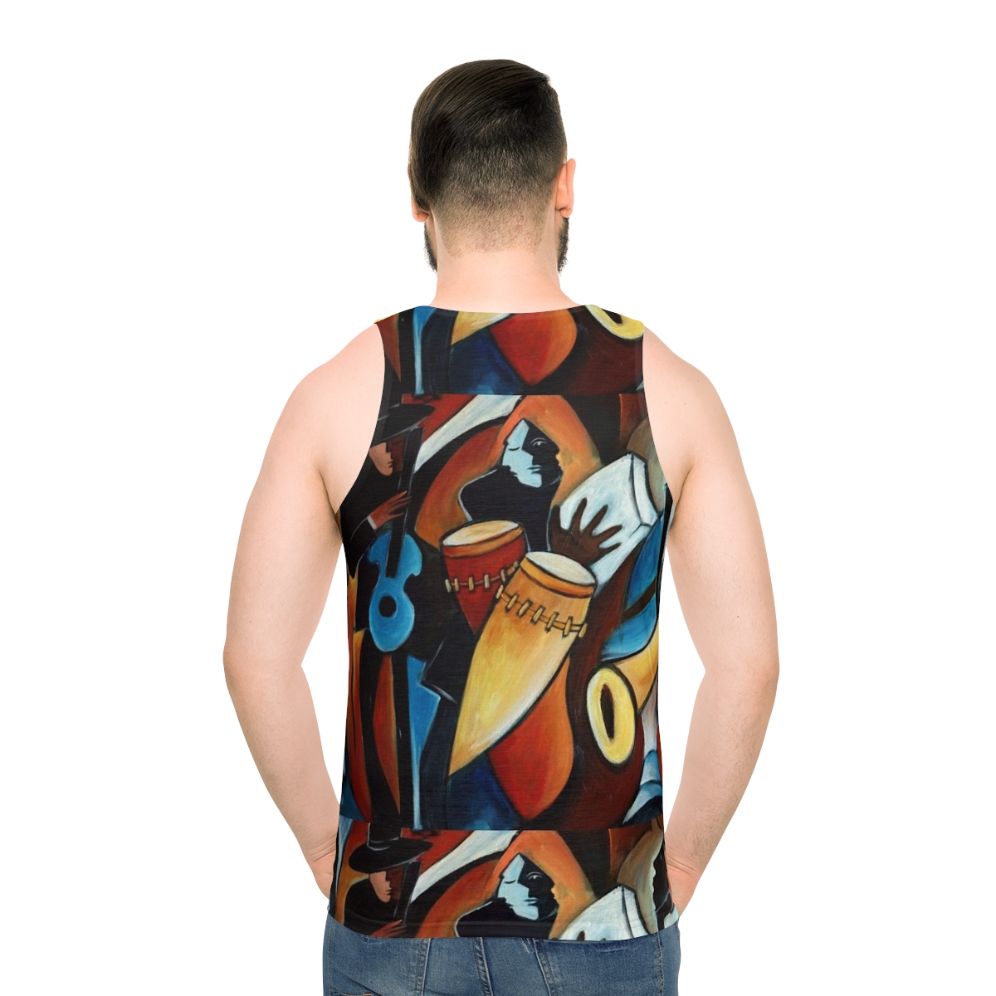 Acrylic Unisex Jazz Tank Top