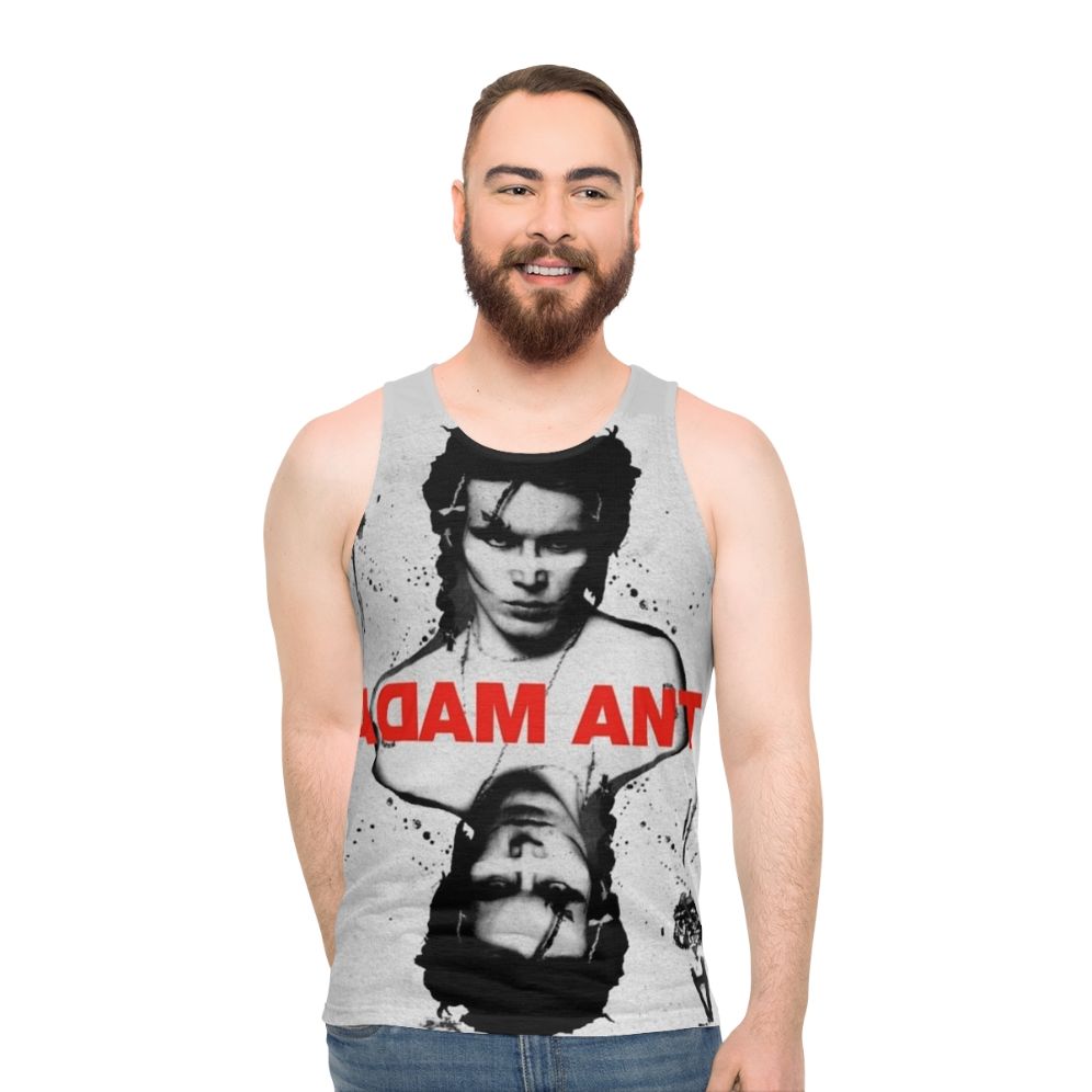 Adam Ant Ace of Spades Punk Rock Unisex Tank Top
