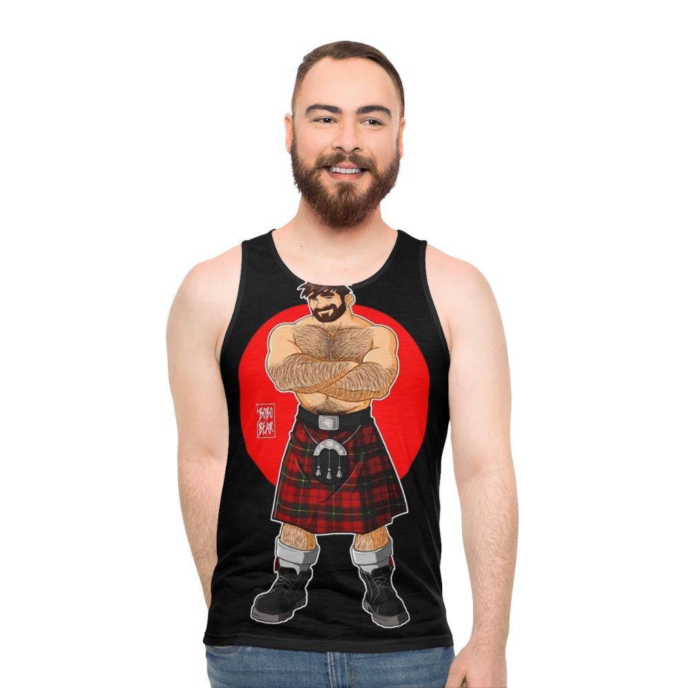 Adam Likes Kilts Unisex Pride Tank Top