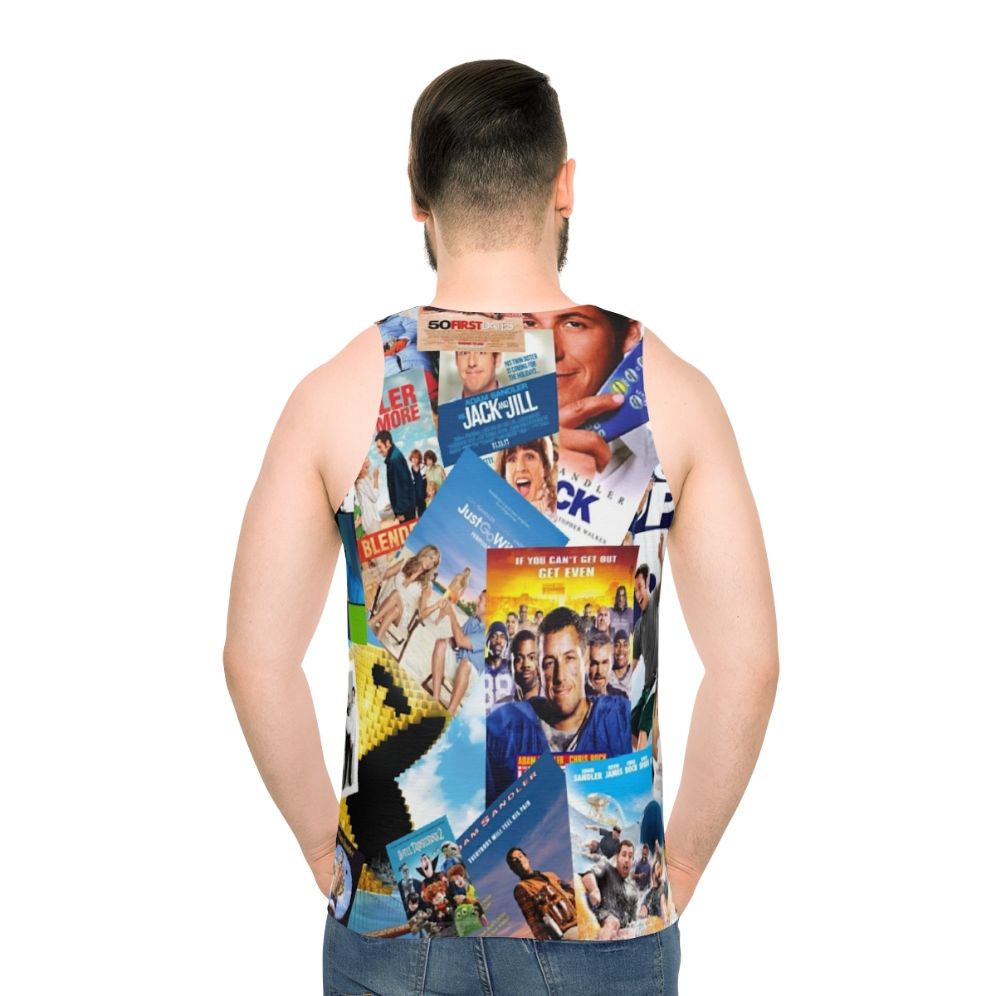 Adam Sandler Pop Culture Collage Unisex Tank Top