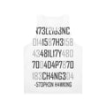 Adapt To Change Encoded Unisex Science Tank Top