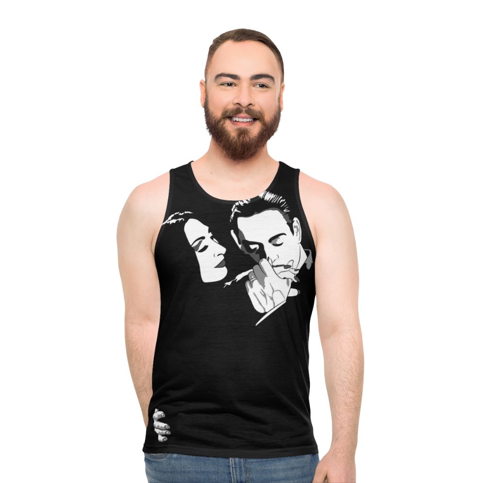 Addams Family Morticia Unisex Tank Top