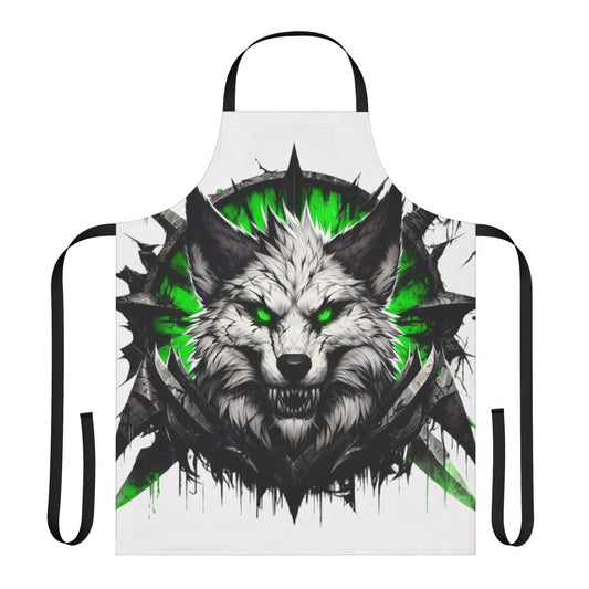 Soft and fluffy animal-themed apron with kawaii design