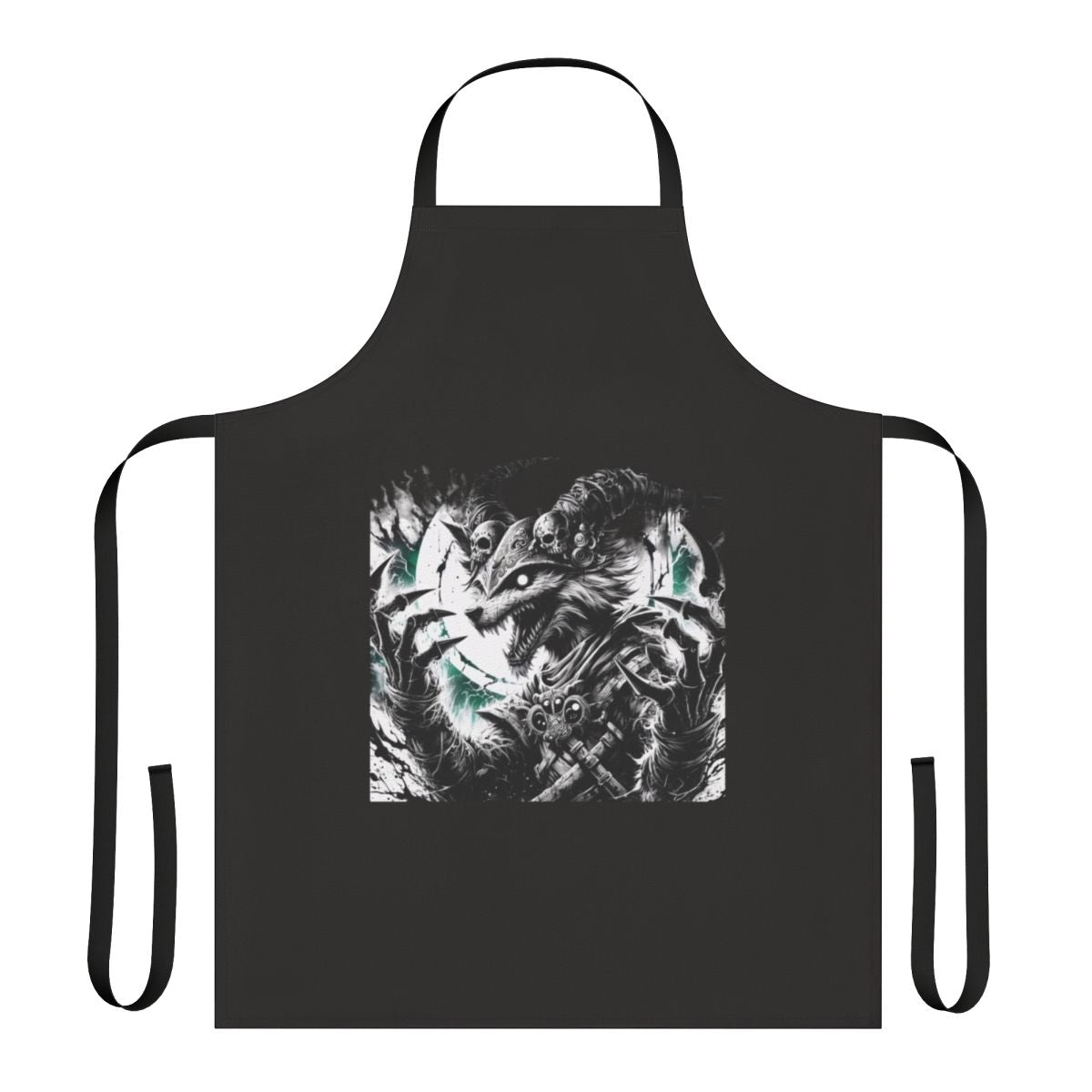 Furry art apron featuring cute, fluffy animal designs