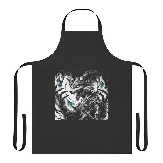 Furry art apron featuring cute, fluffy animal designs