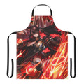 Stylish anime-themed apron featuring a cute kitsune design