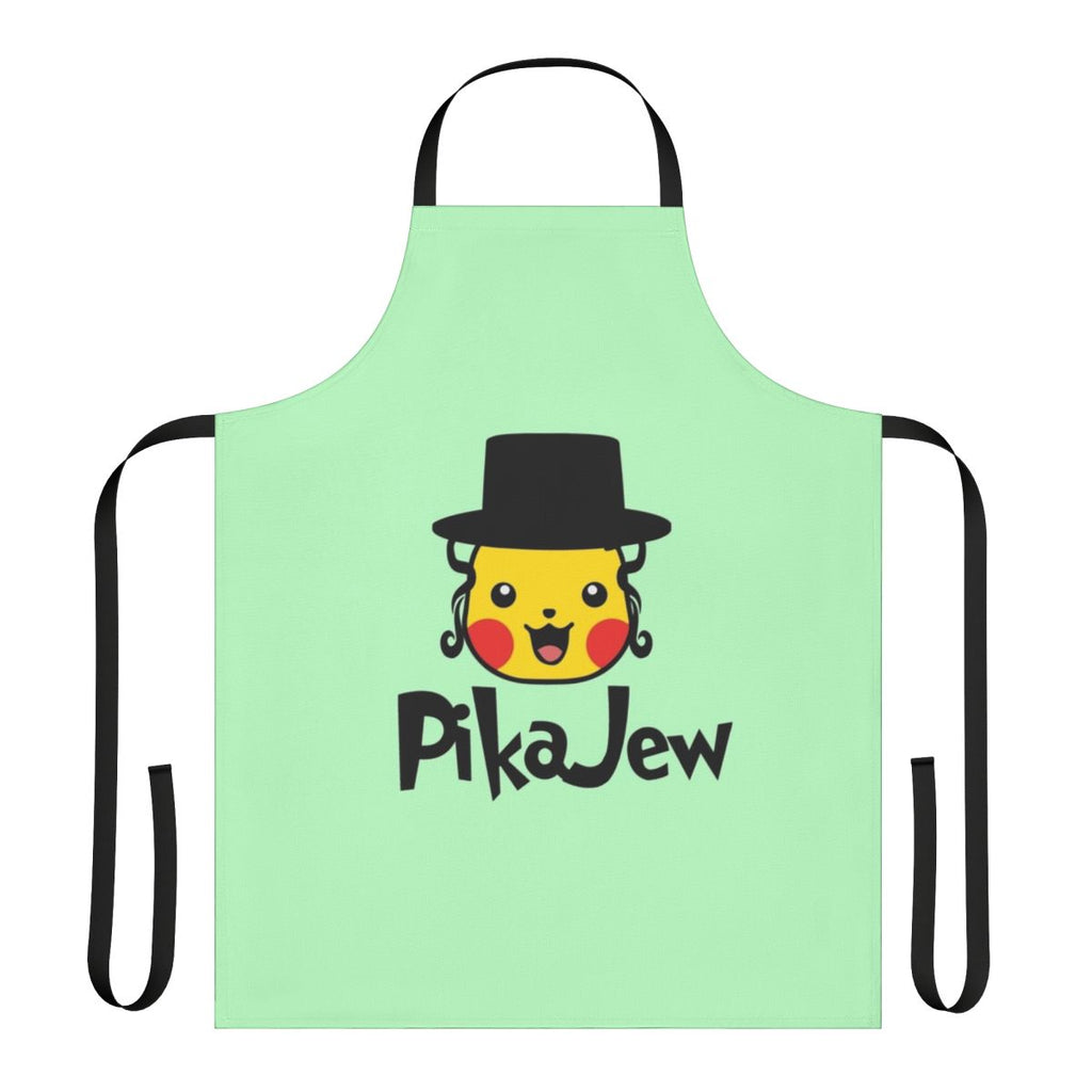 Pikachu-themed apron with cute cartoon design