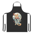 Vibrant Shiba Inu dog artwork printed on a high-quality kitchen apron