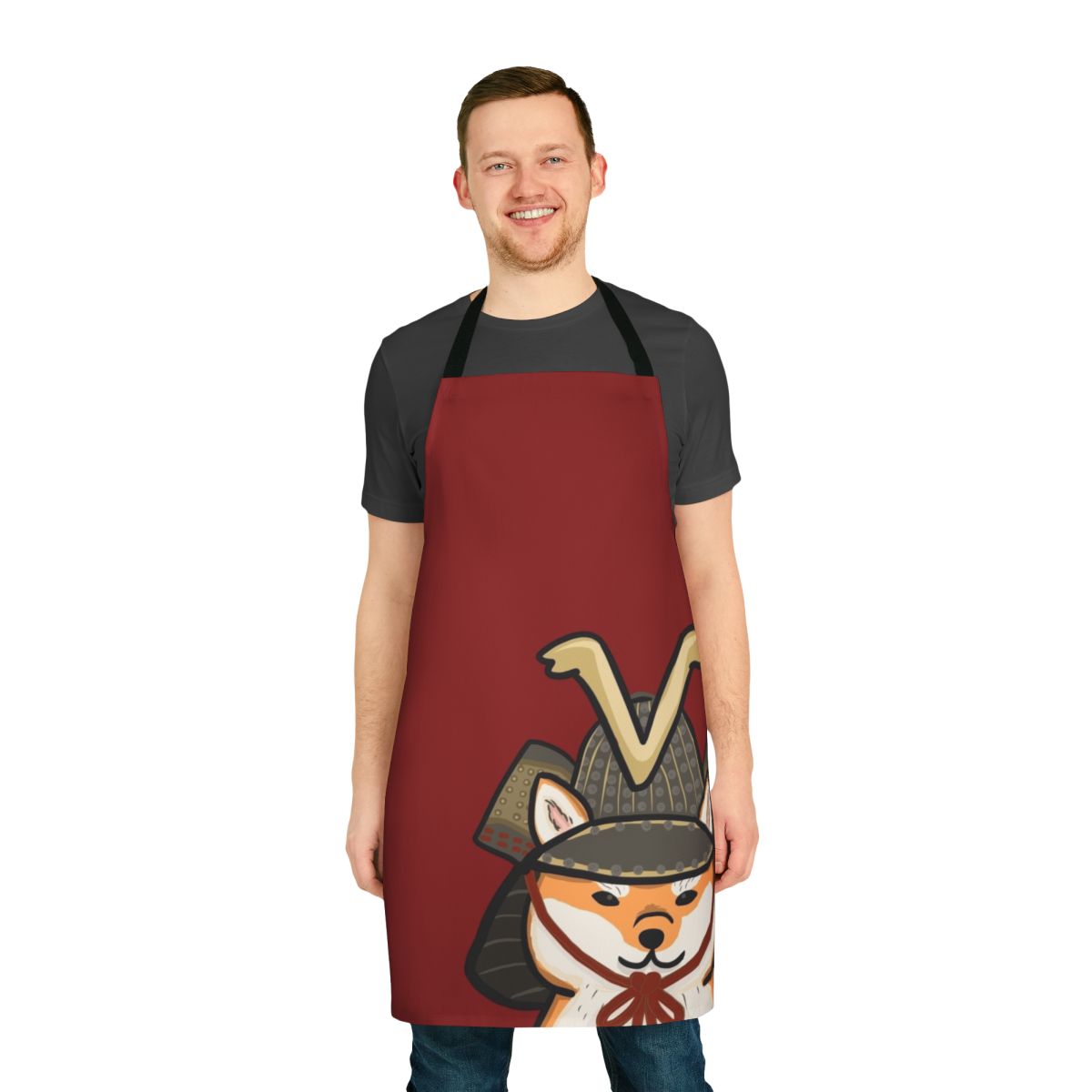 Shiba Inu inspired apron with cute and kawaii design