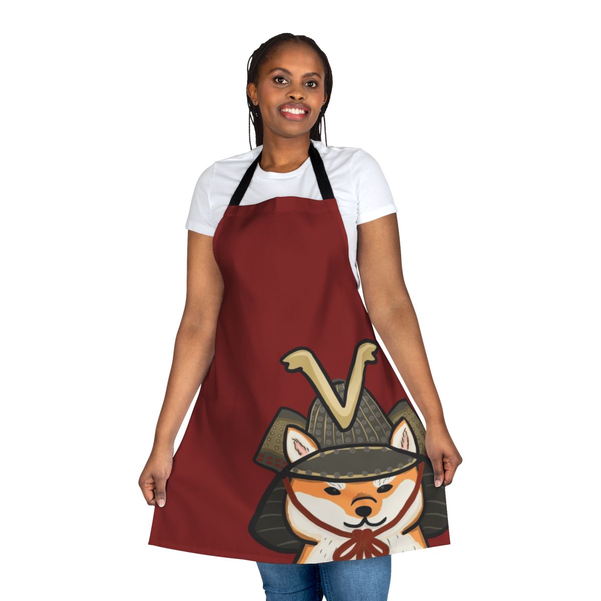 Shiba Inu inspired apron with cute and kawaii design
