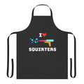 Apron featuring a playful squirrel design with the text "I Love Squirters"