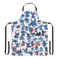 Stitch-themed apron featuring the popular blue character from the Disney movie Lilo and Stitch