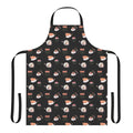 Vibrant sushi cat design printed on a durable, high-quality apron for cat owners and lovers
