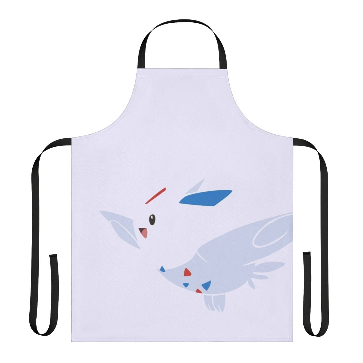 Vibrant apron design featuring the Pokémon Togekiss against a minimalist background